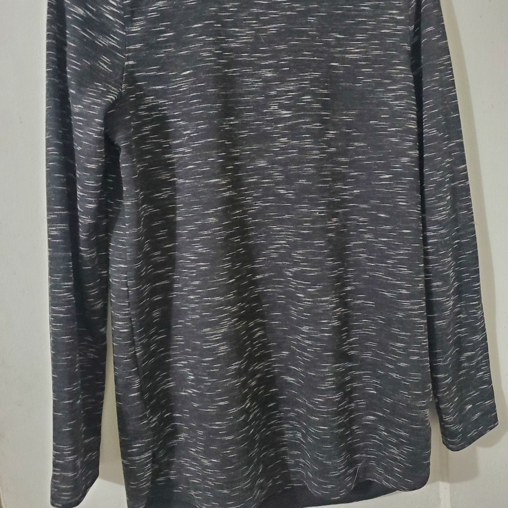 Black Blouse with zipper closure